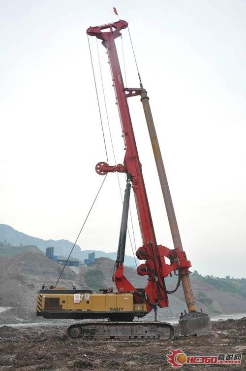 钻机产品工程机械北京三一旋挖钻机产品技术创新 工法售后护航